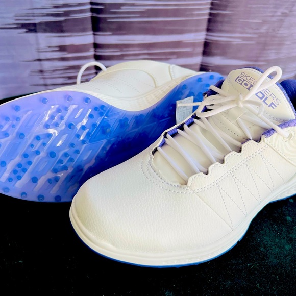 Skechers Shoes - New Skechers Womens GO GOLF Pivot Golf Shoes White/Purple  8.5 or 9 available